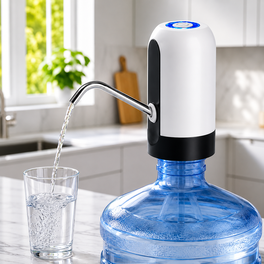 USB Rechargeable Automatic Liquid Dispenser (Water & Oil Dispenser)