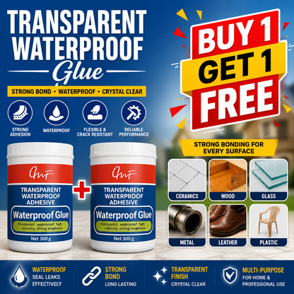 Transparent Waterproof Glue Buy 1 Get 1 Free